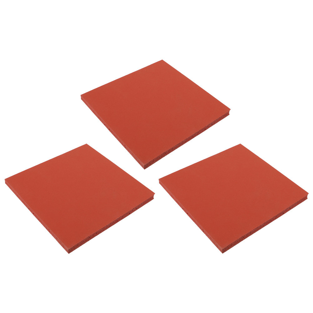 Heat Resistant Mat - แผ่นรองซิลิโคนกันความร้อน 3 ชิ้น ทนความร้อนสูง ทนต่อการสึกหรอ แผ่นฉนวนสำหรับการพิมพ์ลายบนหมวก
