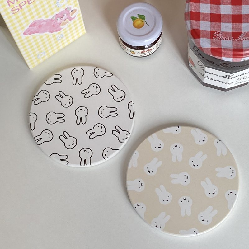 แผ่นรองแก้วกาแฟลายมิฟฟี่สุดน่า - Heat Resistant Mat บทวิจารณ์และราคา