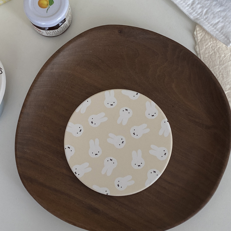 แผ่นรองแก้วกาแฟลายมิฟฟี่สุดน่า - Heat Resistant Mat บทวิจารณ์และราคา