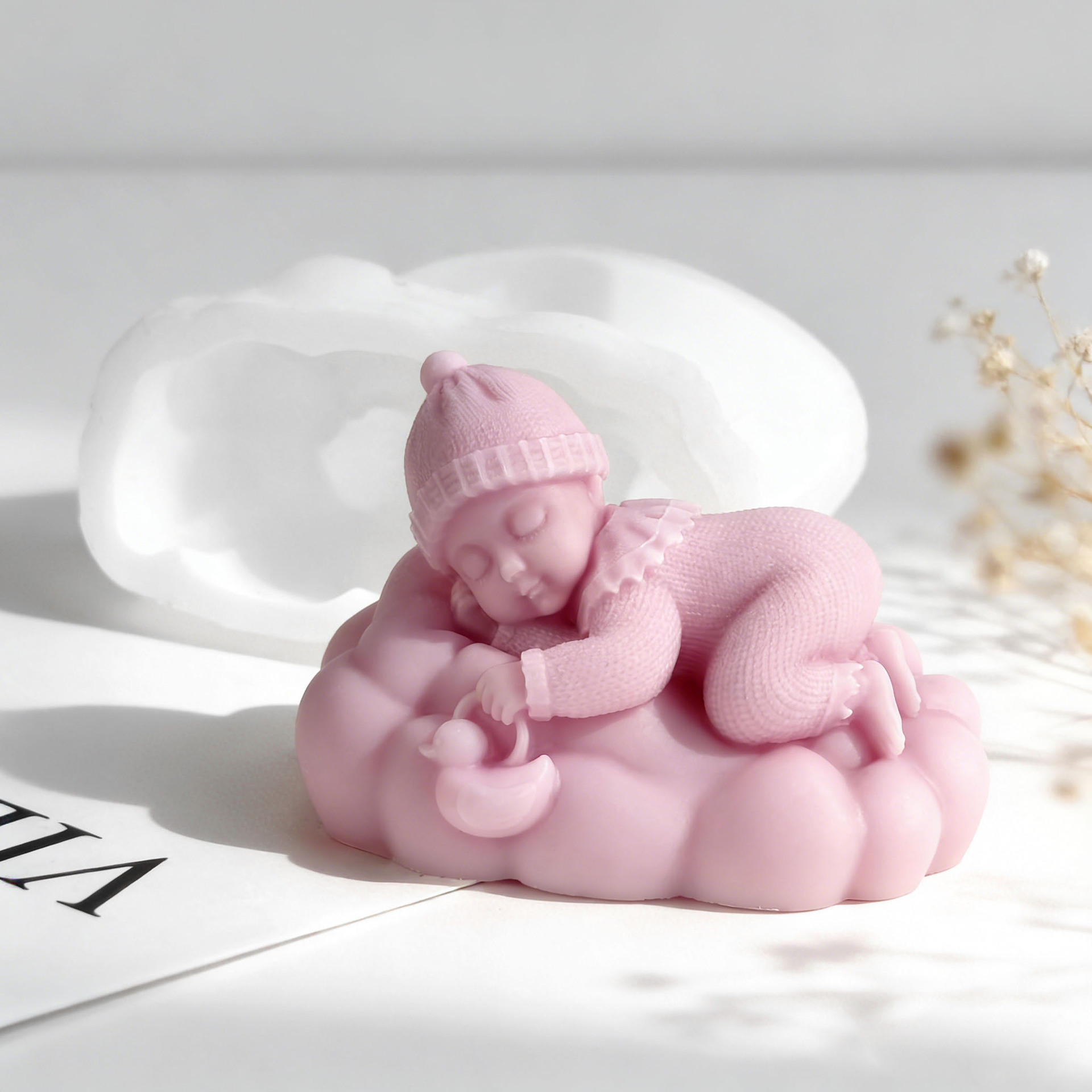 แม่พิมพ์เทียนซิลิโคนรูปเด็กทาร - Candle Supplies Tins บทวิจารณ์และราคา