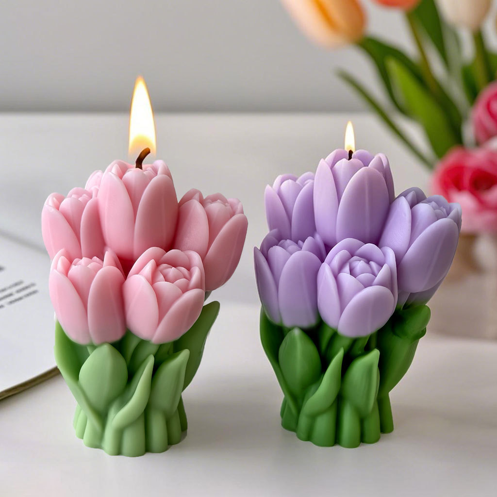 ของขวัญวันวาเลนไทน์ TULIP Bouq - Candle Supplies Tins บทวิจารณ์และราคา