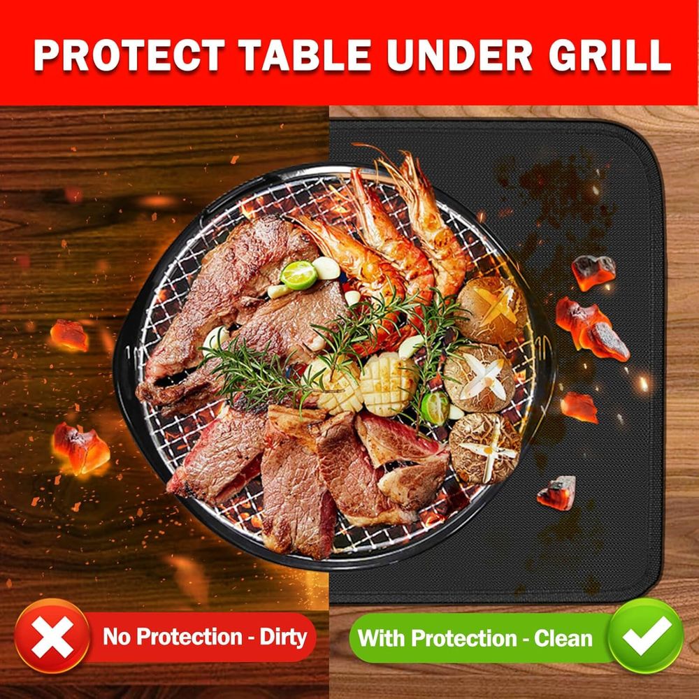 แผ่นรองย่างขนาด 15 x 18 นิ้ว - - Heat Resistant Mat บทวิจารณ์และราคา