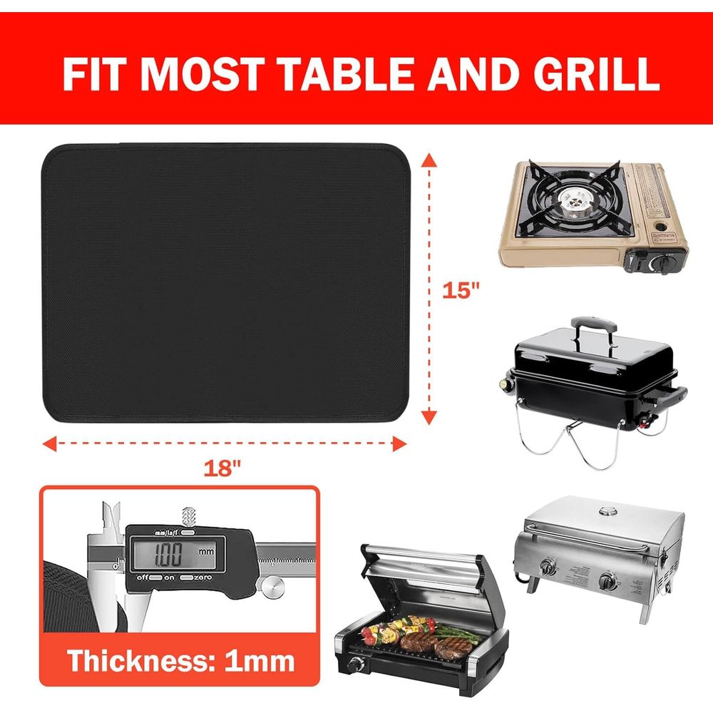 แผ่นรองย่างขนาด 15 x 18 นิ้ว - - Heat Resistant Mat บทวิจารณ์และราคา