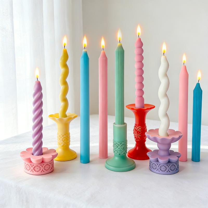 แม่พิมพ์เทียนซิลิโคนแบบเกลียวย - Candle Supplies Shop บทวิจารณ์และราคา