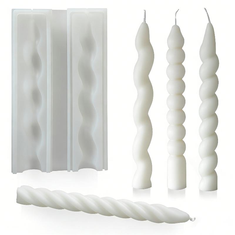 แม่พิมพ์เทียนซิลิโคนแบบเกลียวย - Candle Supplies Shop บทวิจารณ์และราคา