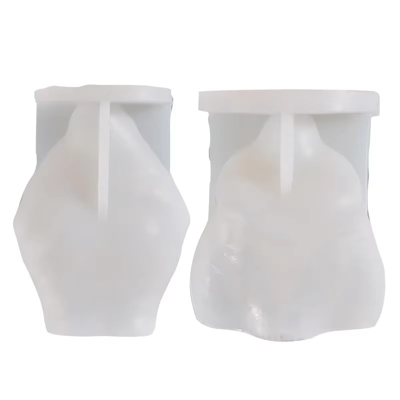 3D ผู้หญิงอ้วน/ชายภาพเทียนแม่พ - Candle Supplies Shop บทวิจารณ์และราคา