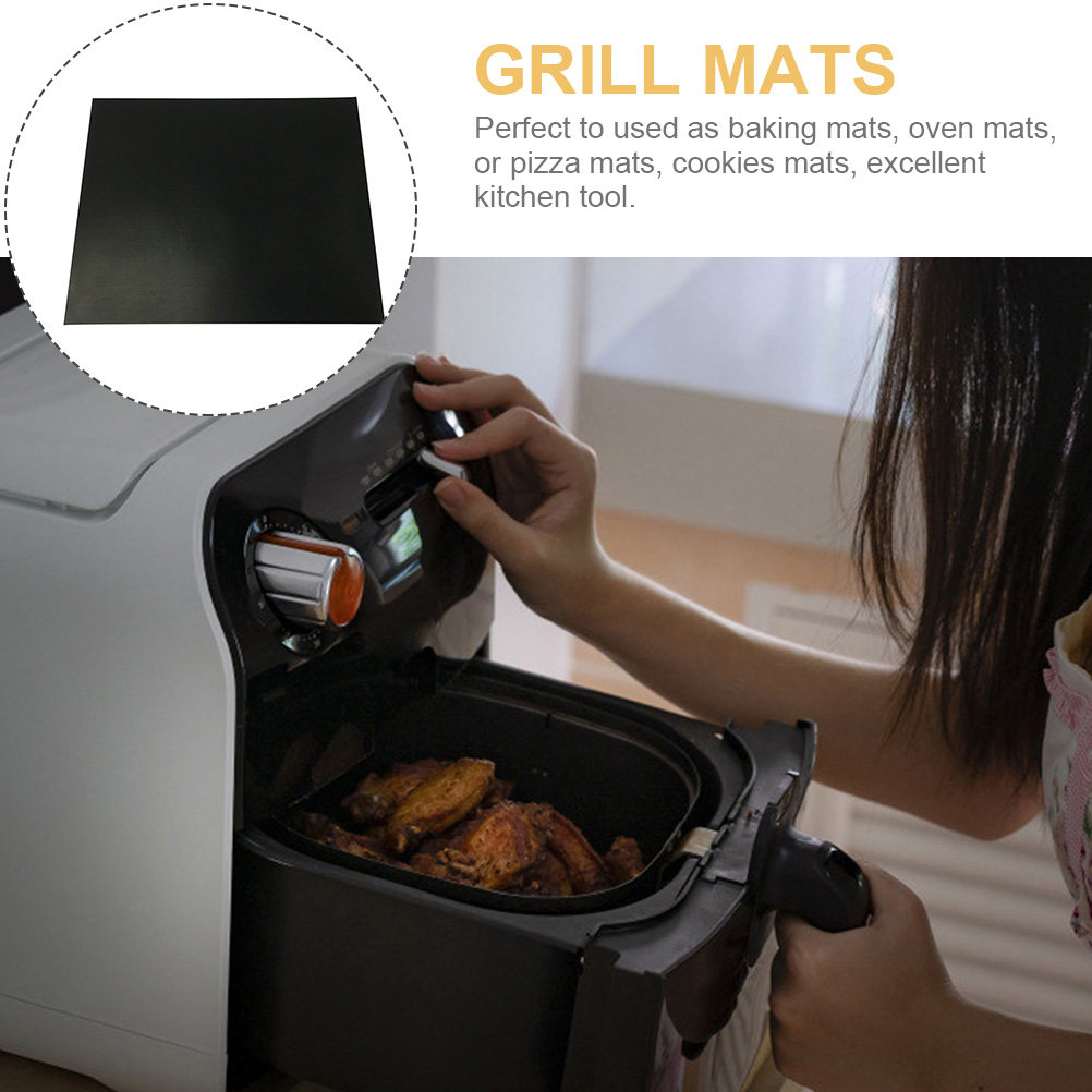 แผ่นรองย่าง 3 ชิ้น ไม่ติดกระทะ - Heat Resistant Mat บทวิจารณ์และราคา