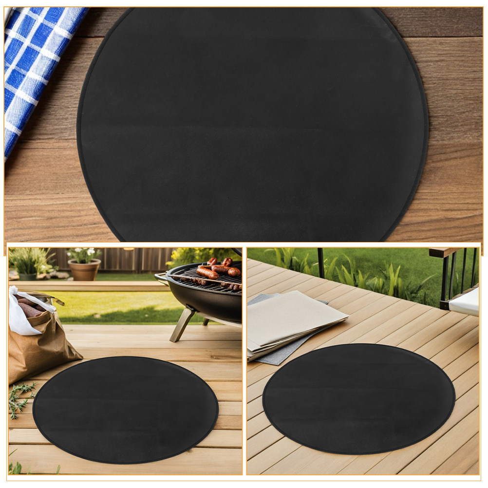 แผ่นรองเตาย่างกันไฟทรงกลม ทนคว - Heat Resistant Mat บทวิจารณ์และราคา