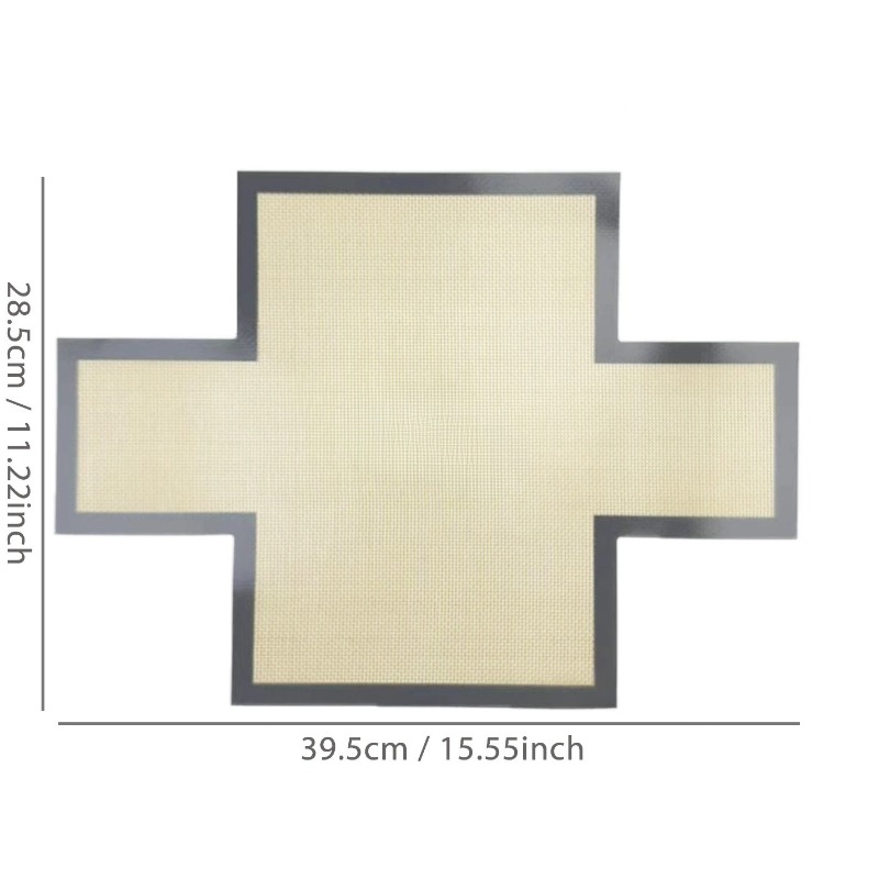 แผ่นรองอบขนมปังซิลิโคนแบบนำกลั - Heat Resistant Mat บทวิจารณ์และราคา