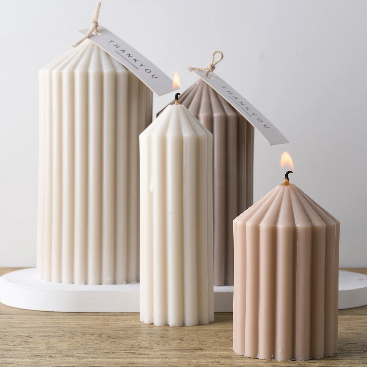 เพียงสไตล์ทรงกระบอกเทียนแม่พิม - Candle Supplies Shop บทวิจารณ์และราคา
