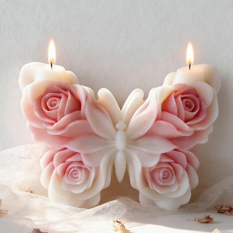 แม่พิมพ์ซิลิโคนรูปผีเสื้อกุหลา - Candle Supplies Tins บทวิจารณ์และราคา
