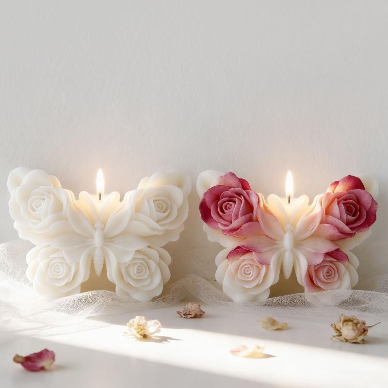 แม่พิมพ์ซิลิโคนรูปผีเสื้อกุหลา - Candle Supplies Tins บทวิจารณ์และราคา