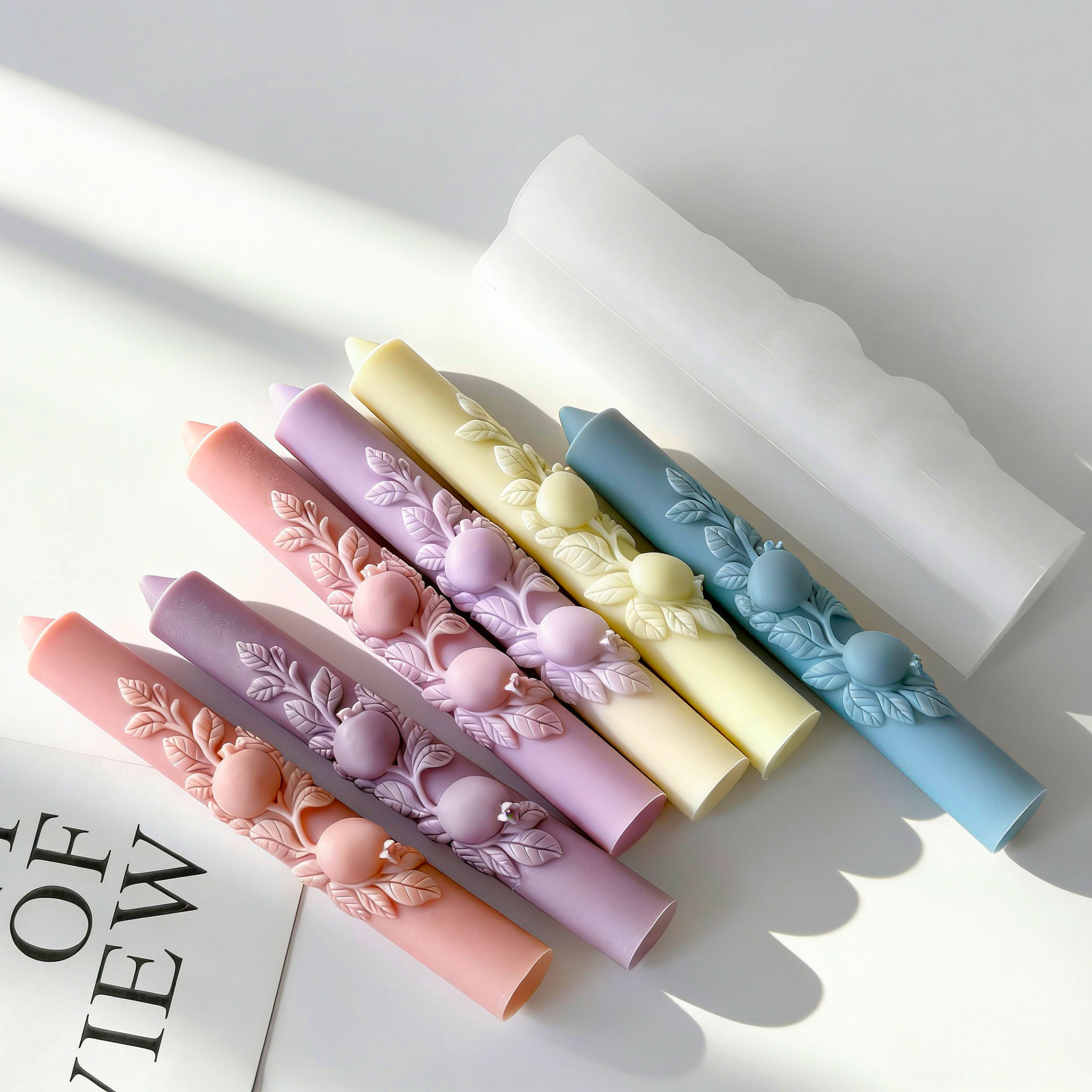 แม่พิมพ์เทียนซิลิโคนรูปทรงแท่ง - Candle Supplies Shop บทวิจารณ์และราคา