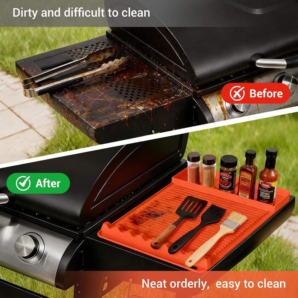 แผ่นรองย่างซิลิโคนทนความร้อน - - Heat Resistant Mat บทวิจารณ์และราคา
